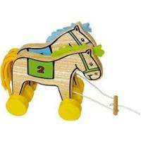Vilac Pull Toy Horses Race