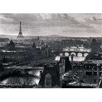 view of paris the river seine by anonymous