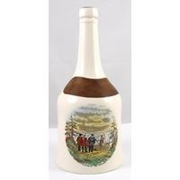 Vintage Hawker Liqueur Sloe Gin Ceramic Bottle Spode Mayflower Plymouth Decanter