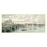 View of the Thames from the North Bank By T M Baynes