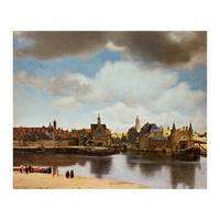 View of Delft By Johannes Vermeer