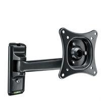 vivanco titan single s lcdled small tilt and swing wall mount