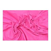 Viscose Stretch Jersey Dress Fabric Cerise Pink