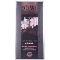 vivani organic dark chocolate almonds 100g