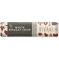 Vivani Organic White Chocolate Nougat Crisp - 35g