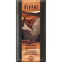 Vivani Organic Dark Chocolate & Nougat - 100g