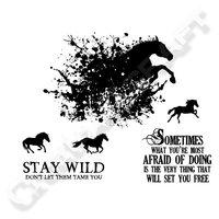 Visible Image Stay Wild Stamp Set 407014