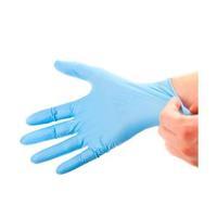 Vinyl Powder-Free Large Disposable Gloves Blue Pack of 100 38998