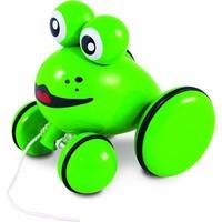 Vilac 14 x 12 x 12 cm Youpla The Frog Pull Toy