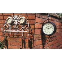 Vintage Style Garden Clocks - 2 Designs