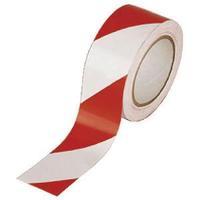 vinyl tape hazard whitered 50mmx33m pack of 6 pvc 50 22 hazwr