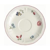 villeroy boch petite fleur mochaespresso saucer 13cm