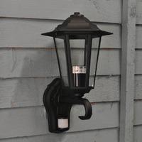 Victorian Style PIR Security Wall Lantern Kingfisher