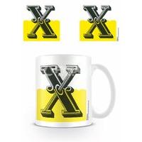 Vintage Letter \'x\' Ceramic Mug