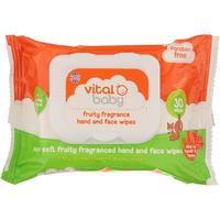 Vital Baby Fruity Hand and Face Wipes