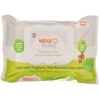 Vital Baby Fragrance Free Hand and Face Wipes