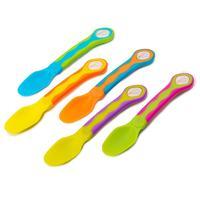 Vital Baby 5 Soft Tip Weaning Spoons