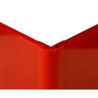 Vistelle Red Shower Panelling External Corner (L)2.5m (W)25mm