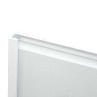Vistelle White Shower Panelling End Cap (L)2.5m (W)25mm