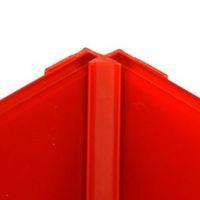 Vistelle Red Shower Panelling Internal Corner Joint (L)2.5m (W)25mm