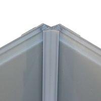 Vistelle Grey Shower Panelling Internal Corner Joint (L)2.5m (W)25mm