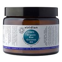 viridian 100 organic raw coconut oil 500g