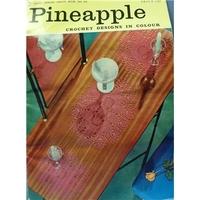 vintage crochet pattern book pineapple crochet design in colour