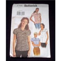 vintage butterick blouse pattern 3766 size 12 14 16 unused