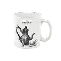 Victoriana Porcelain mug - Tea drinker