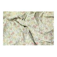 vintage floral cotton lawn dress fabric