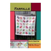 Villa Rosa Farfalle Quilt Postcard Quilting Pattern