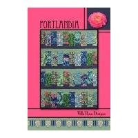 Villa Rosa Portlandia Quilt Postcard Quilting Pattern