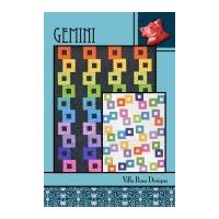 villa rosa gemini quilt postcard quilting pattern