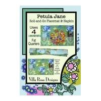 Villa Rosa Petula Jane Placemat & Napkin Postcard Quilting Pattern