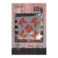 Villa Rosa Lily Quilt Postcard Quilting Pattern