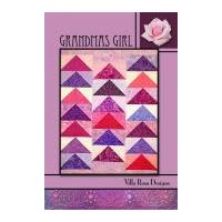 Villa Rosa Grandmas Girl Quilt Postcard Quilting Pattern