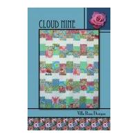 villa rosa cloud nine quilt postcard quilting pattern