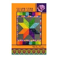 Villa Rosa Silver Star Quilt Postcard Quilting Pattern