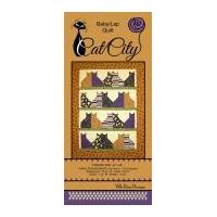 Villa Rosa Cat City Quilt Postcard Quilting Pattern