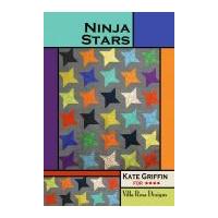 Villa Rosa Ninja Stars Quilt Postcard Quilting Pattern