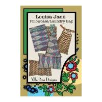 Villa Rosa Louisa Jane Pillowcase & Laundry Bag Postcard Quilting Pattern