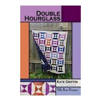 Villa Rosa Double Hourglass Quilt Postcard Quilting Pattern