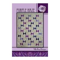 villa rosa purple haze quilt postcard quilting pattern