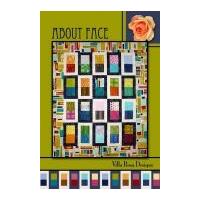 Villa Rosa About Face Quilt Postcard Quilting Pattern