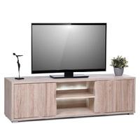 Villa LCD TV Stand In Sanremo Oak With LED Lighting