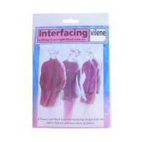 Vilene Standard Medium Sew In Interfacing Interlining White