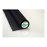 Vilene G710 Light Woven Iron On Fusible Interfacing Interlining Black