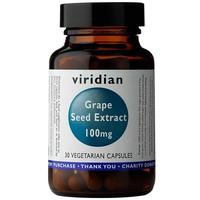 viridian grape seed extract 100mg 30 caps