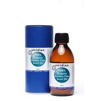 viridian organic golden flaxseed oil 200ml