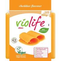 violife slices cheddar sleeve 200g